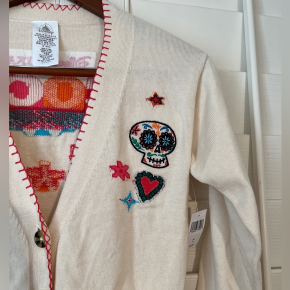 DISNEY PARKS PIXAR COCO Sweater 7/8 NWT - Picture 4 of 15